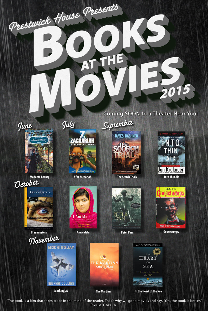Films released in 2015 based on books Prestwick House